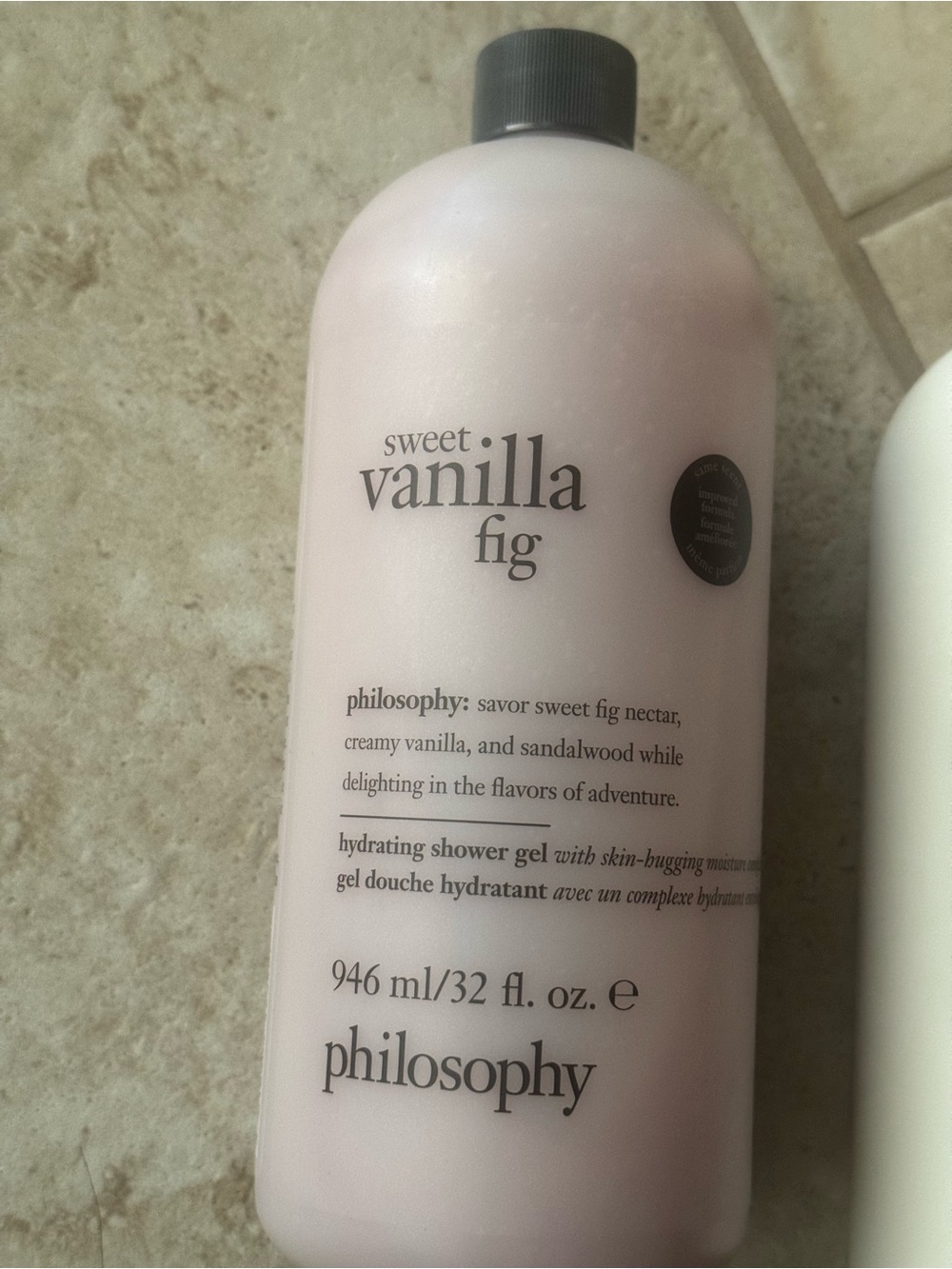 Philosophy Sweet Vanilla Fig Hydrating Shower Gel - Light Pink 32fl.oz
